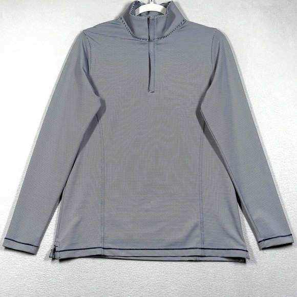 Peter Millar Tops - Peter Millar Perth Performance Zip Pullover Womens Medium Crown Sport UPF 50+